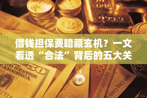 济南借钱担保费暗藏玄机？一文看透“合法”背后的五大关键陷阱