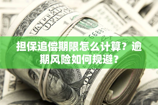 济南担保追偿期限怎么计算？逾期风险如何规避？