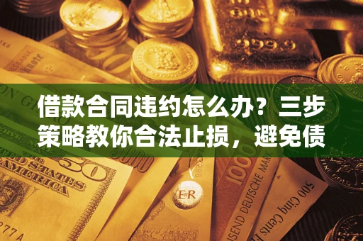 济南借款合同违约怎么办？三步策略教你合法止损，避免债务危机升级