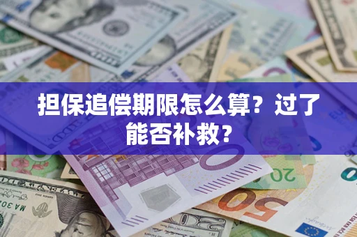 济南担保追偿期限怎么算？过了能否补救？